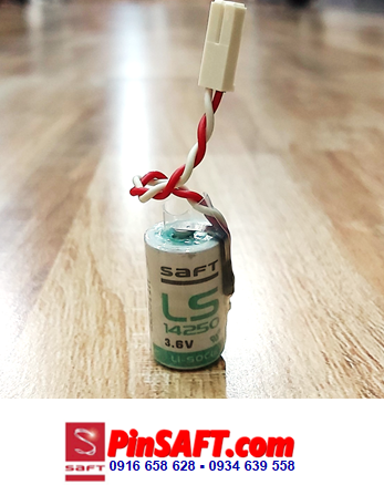 LS14250, Pin Saft LS14250 lithium 3.6v size 1/2AA 1200mAh Made in France